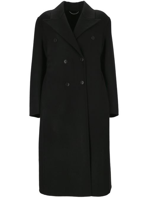 Cappotto in lana nera Ermanno Scervino | D456D316RHNG95708